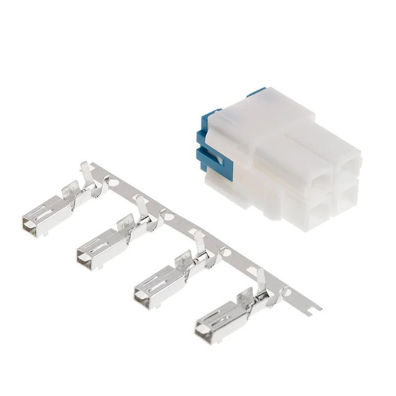 W89C 4 Pin Short Radio Power Supply Socket Cable Cord Connector for ICOM IC-7000