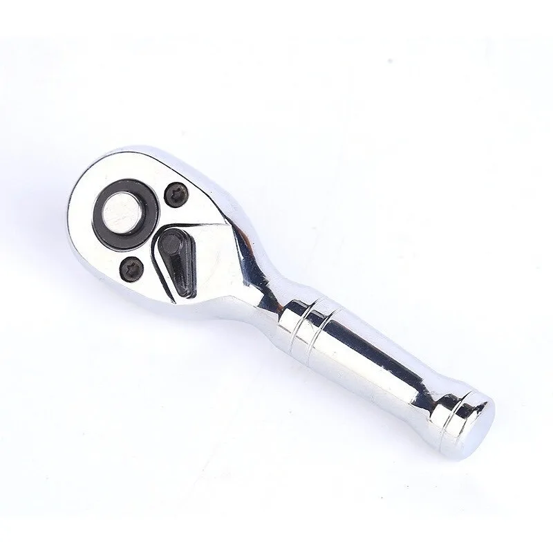 American Short Handle 72-tooth Ratchet Wrench 1/2 Big Fly Big Fast High Torque Manual Sleeve Wrench Short Handle