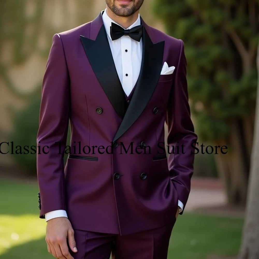 

Men's Suit 2 Piece Suit Jacket Pants Formal Wedding Tuxedo Groom Clothes Costume Homme Italien Terno Masculino