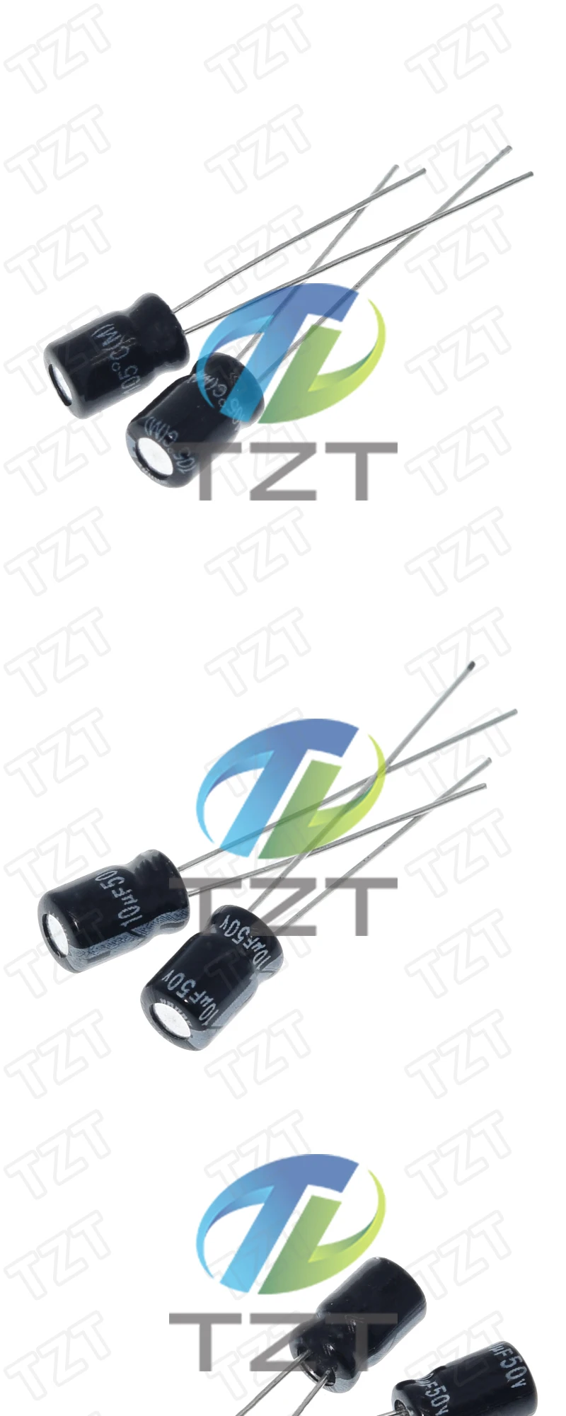 TZT 50/100 Stück Hochwertige 50V10UF 5*7mm 10UF 50V 5*7 Elektrolytkondensatoren – Detail 2