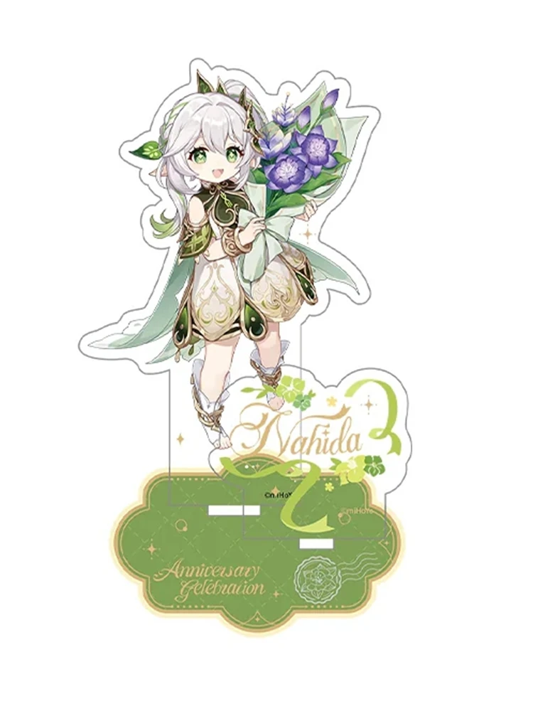 [Genuine] Genshin Impact Anniversary Celebration Series Role Bracket Anime Cosplay Cartoon Acrylic Stand Model Mavuika Furina