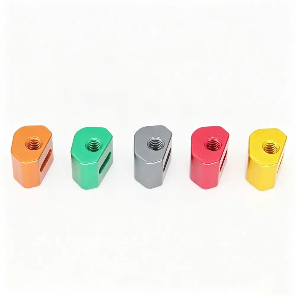 1set Universal Motorcycle Switch Button 8 Colors Aluminum alloy Turn Signal High Low Beam Start Button Modification Accessories