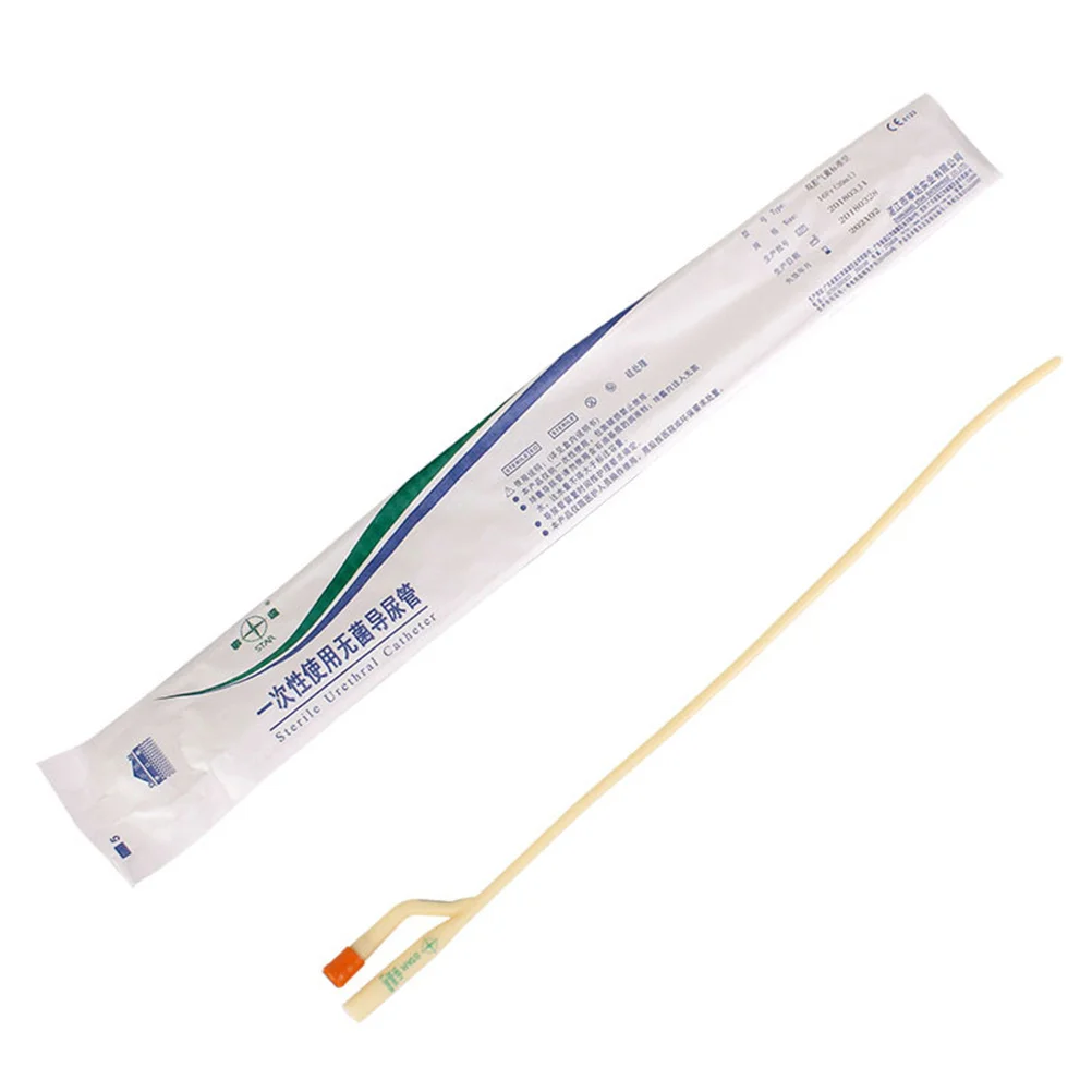 

12 Pcs Urinary Catheter Disposable Catheters Dual-chamber Urine Medical Urethral Tube Patient