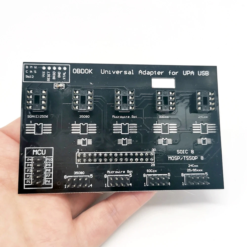 UPA USB V1.3 ECU Chip Tuning Programmer Eeprom Board Adapter with Test Cable Connector UPA-USB 1.3 Main Unit for OBD2 Diagnostic