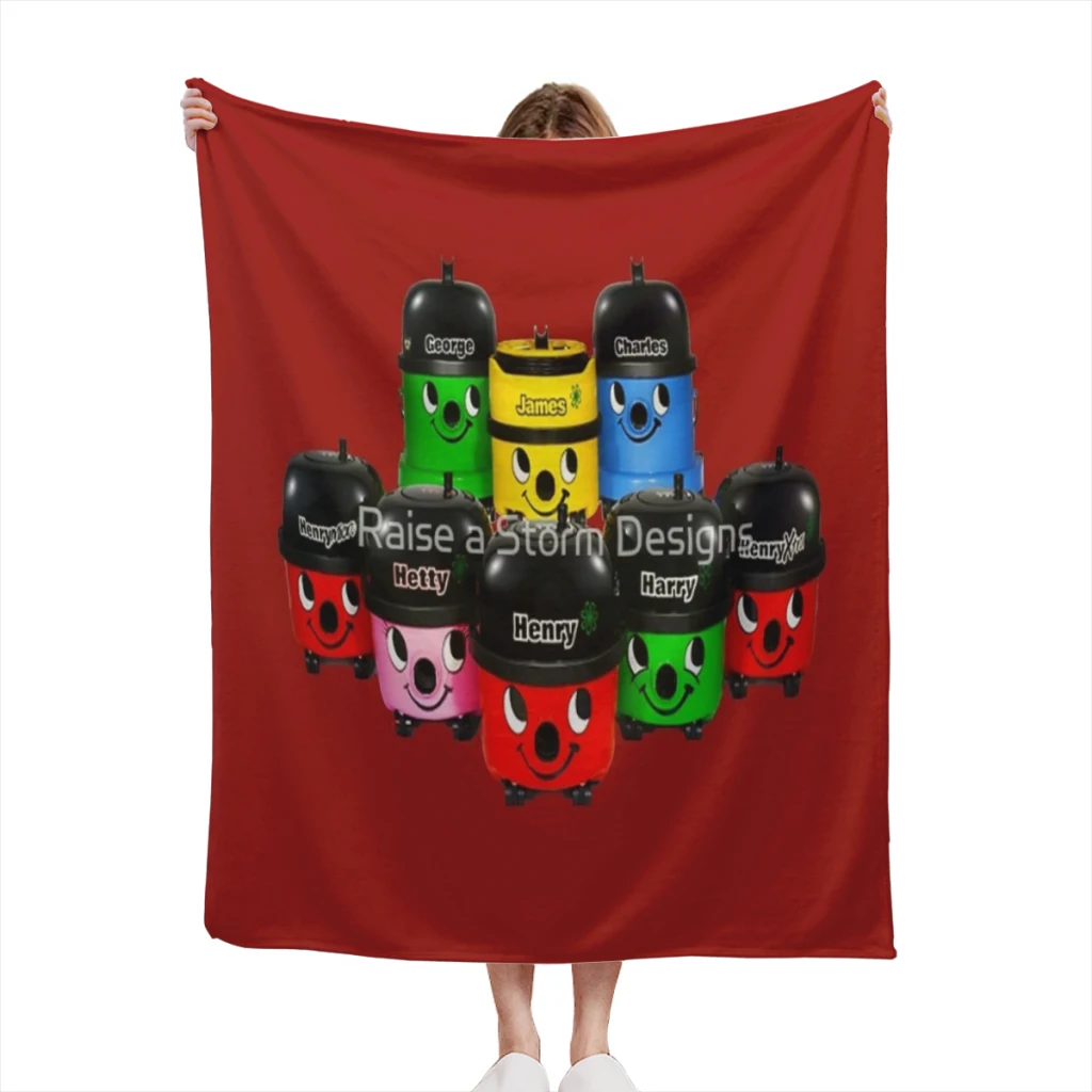 

Henry Hoover and Friends Summer Blanket Thin Blanket Comforter Flannel Soft throw Blankets Warm Home and decoration