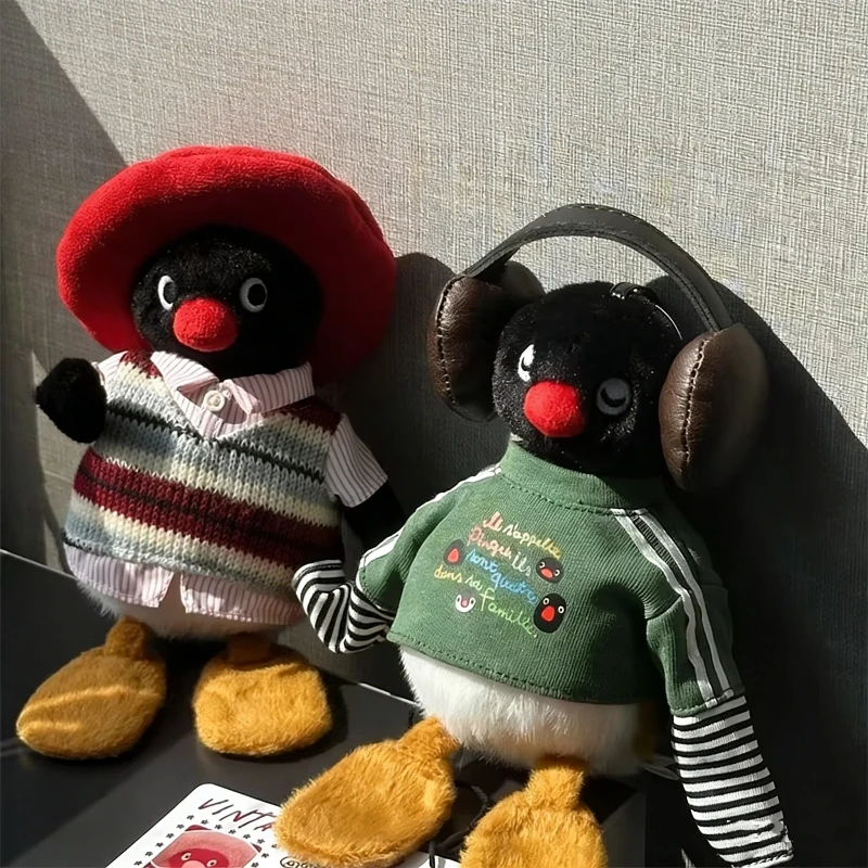 

Плюшевая игрушка-сюрприз Pingu, серия OOTD, к 45-летию, лимитированная серия, винтажная, модная, милая, мягкая кукла, украшение для спальни, подарок-сюрприз