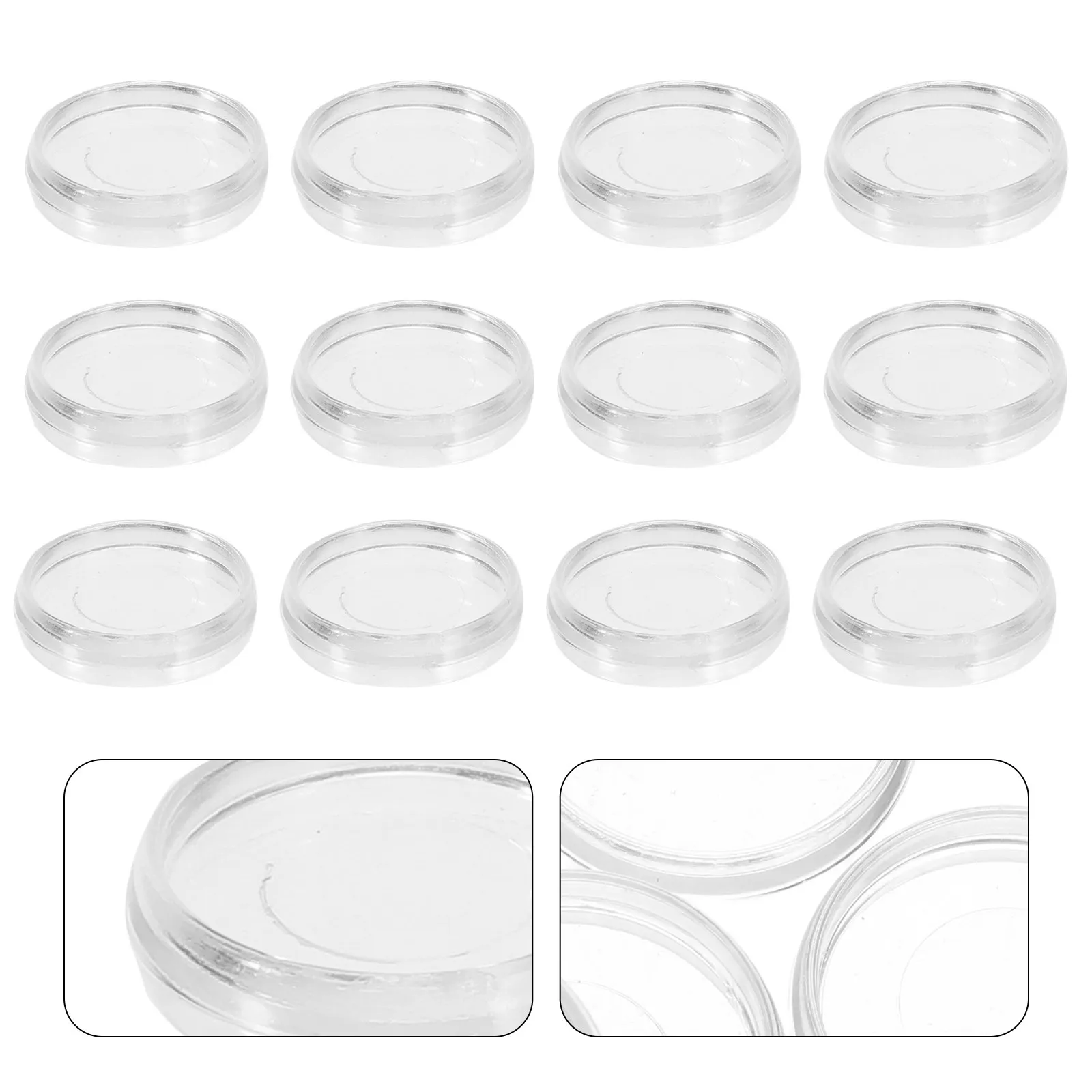 

100Pcs Transparent Loose Leaf Binder Rings Plastic Binding Clips Detachable Book Binding Rings for Office School Document
