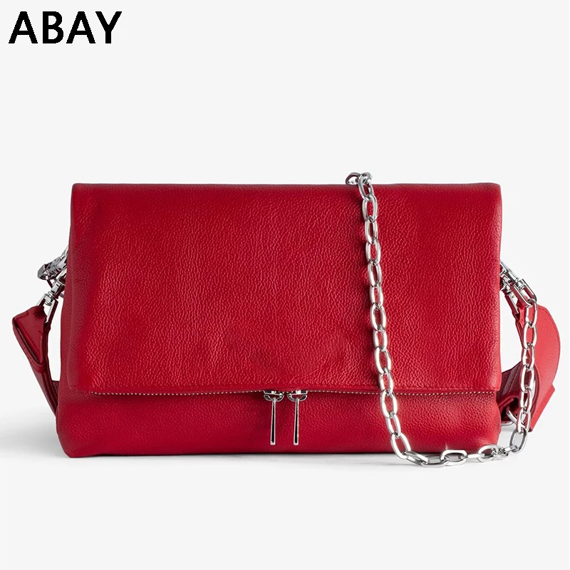 Chain Strap Crossbody  Messenger Handbag Classic Women Shoulder Bag Designer Brand Fashion Metal