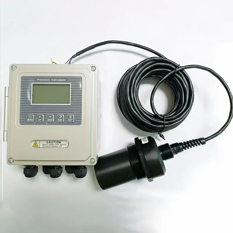 Ultrasonic open channel, flowmeter river irrigation channel, tank wall hanging open channel level gauge
