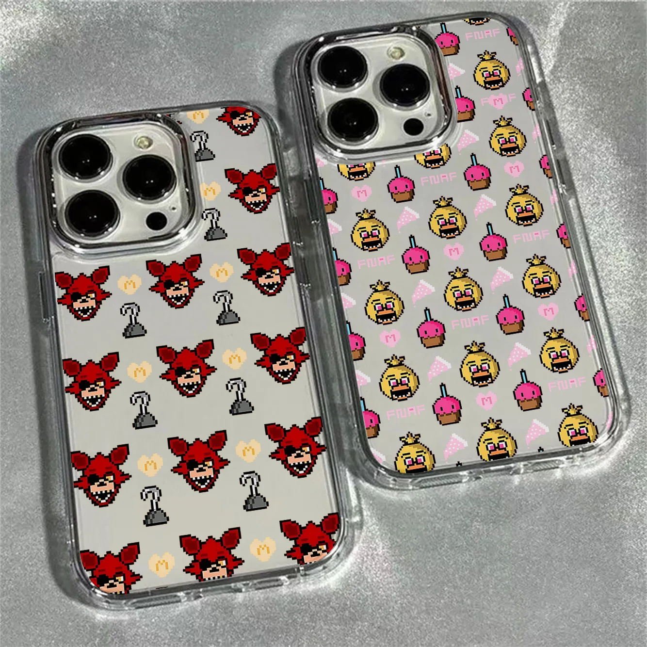 Coque Souple Hot FNAF Five Nights at Freddy's pour iPhone 17e 17 16e 16 15 14 13 12 11 Pro Max X XR XSMAX 8 7 Air Plus