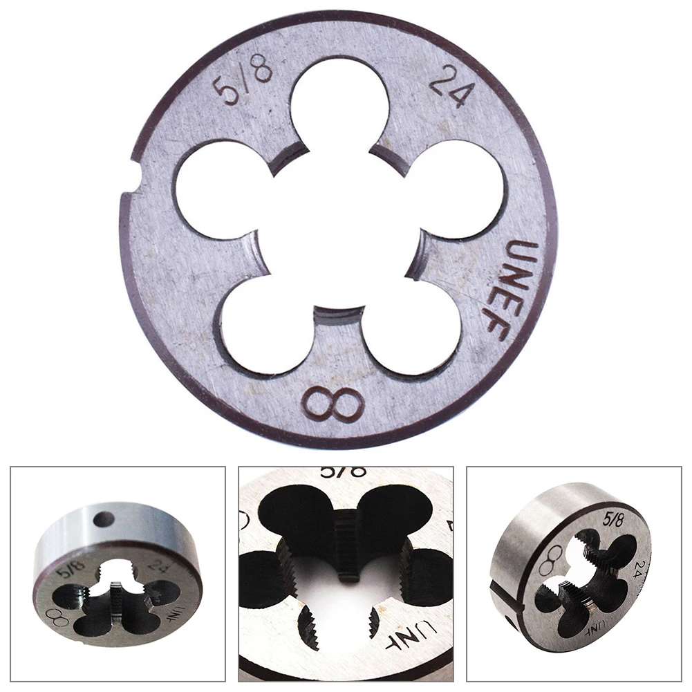 أدوات 5/8 بوصة - 24 DIE UNEF Die Gunsmithing Round 5/8-24 UNEF جودة عالية كمامة خيوط أحدث موثوقة ومفيدة