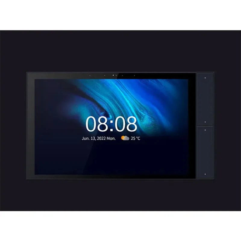 2024 جديد 10.1 "تويا لوحة تحكم المنزل الذكي بوابة زيجبي مع وظيفة مكبر للصوت ومفتاح ذكي