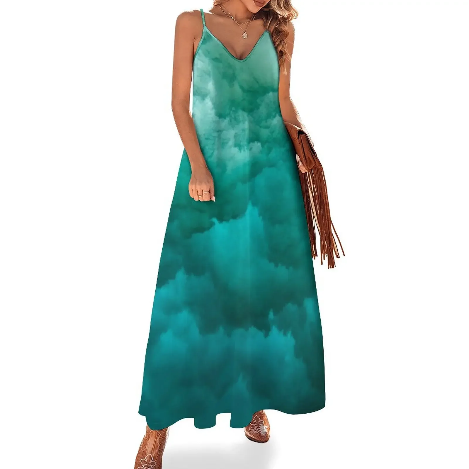 

Underwater ocean waves fierce sea water Sleeveless Dress birthday dresses for women Dress for pregnant women Dresses