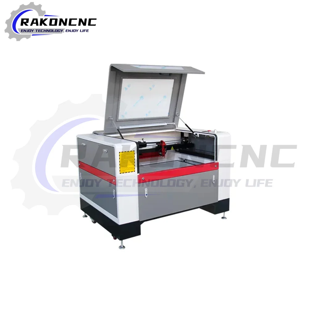 Mesin pengukir Co2 Laser, mesin pemotong pengukir Co2 Cnc 9060 Laser