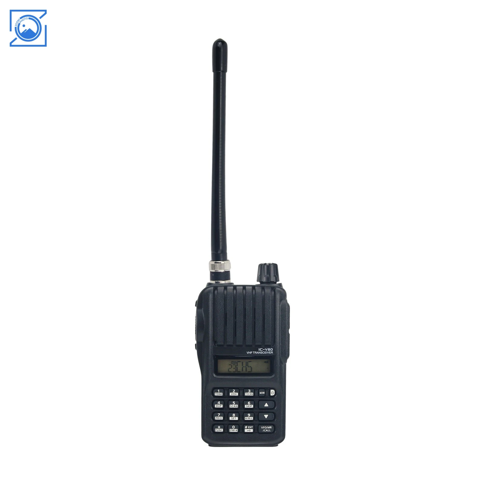 IC-V80E 5W 10KM VHF Transceiver Marine Transceiver Walkie Talkie with Emergency Alarm