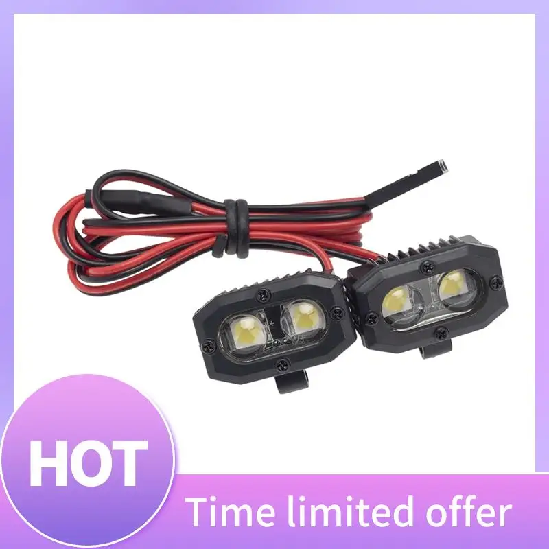 

B68A RC автомобильные фонари светодиодный прожектор с контроллером для 1/10 RC автомобиля TRX4 SCX10 9004 светодиодный светильник B