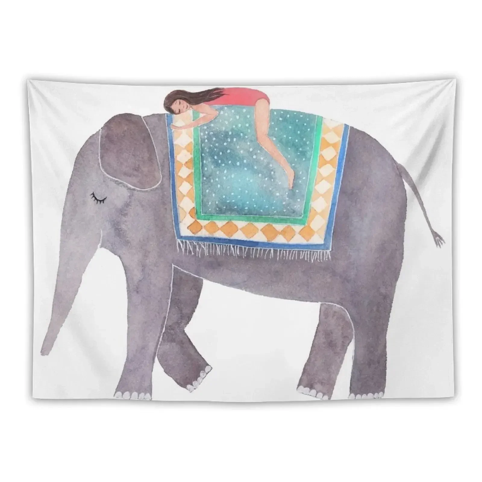 

I love you, elephant Tapestry Kawaii Room Decor Aesthetic Room Decorations Wallpaper Bedroom Tapestry