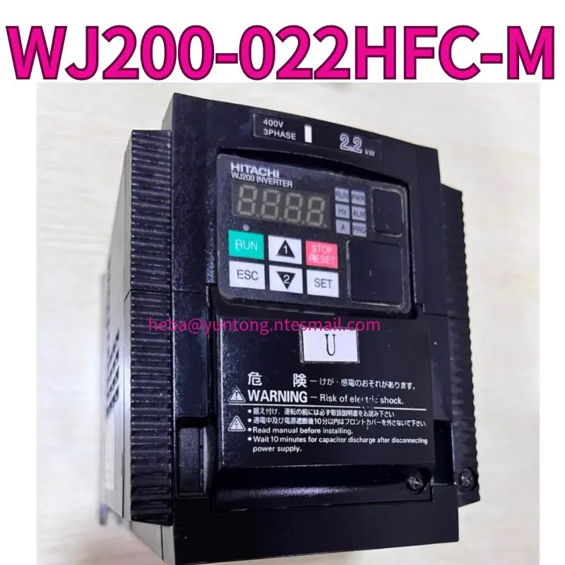 Used frequency converter WJ200-022HFC-M 380V 2.2KW