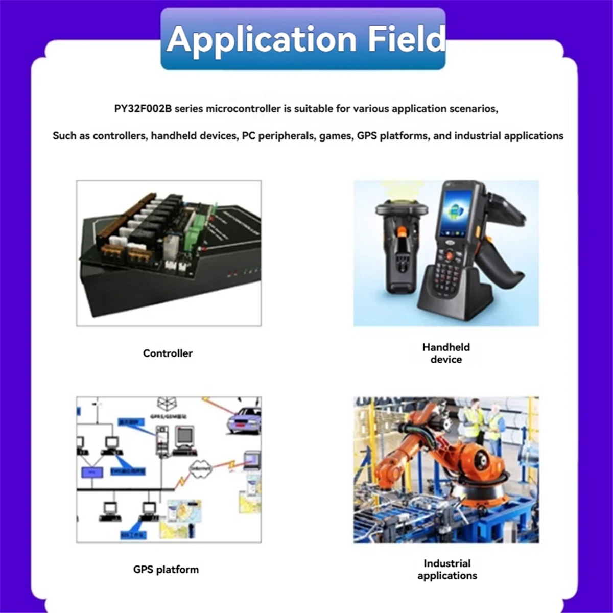 NN89R PY32F002BF15U6TR PY32F002B PY32F002 لوحة تطوير أساسية وحدة 24 ميجا هرتز 32 بت ARM متحكم 24 كيلو بايت فلاش