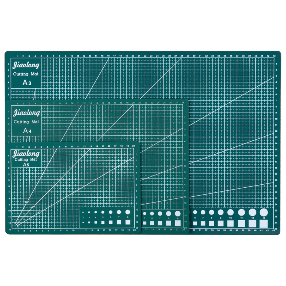 Cutting Mat A3 A4 A5 PVC Patchwork Cut Pad A3 Patchwork Tools Manual DIY Tool Cutting Board Double-sided Self-healing 10pcs
