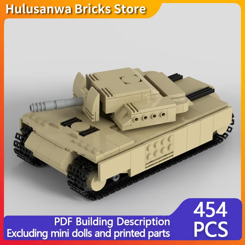 

Modern Military Tanks MOC Building Bricks War Equipment Modular Technology Gifts Holiday Assemble Children Toys Suit