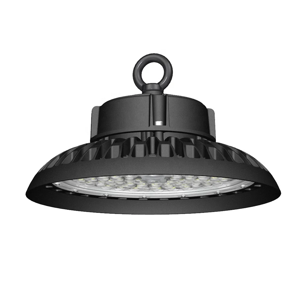 Lampu gudang 130lm/w ~ 150lm/w, lampu led UFO industri toko kerja 60w 100w 150w 200w