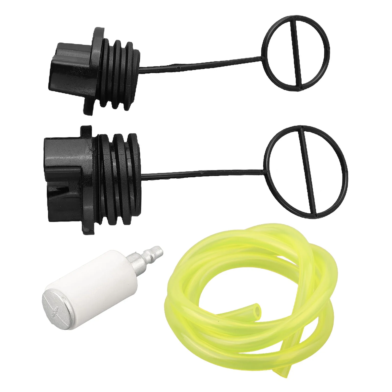 High Durability Fuel Gas Oil Cap Compatible with Various For Poulan Chainsaw Models Quick Installation No Tools Required