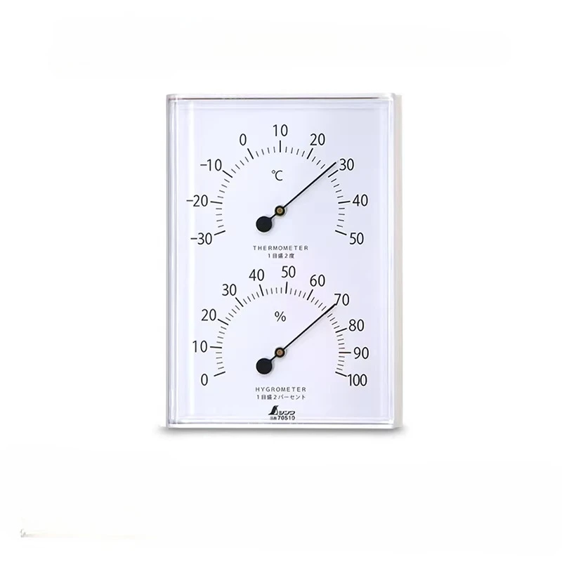 Japanese High-precision Thermometer and Hygrometer  Wall-mounted Humidity Meter Guitar Making Tool