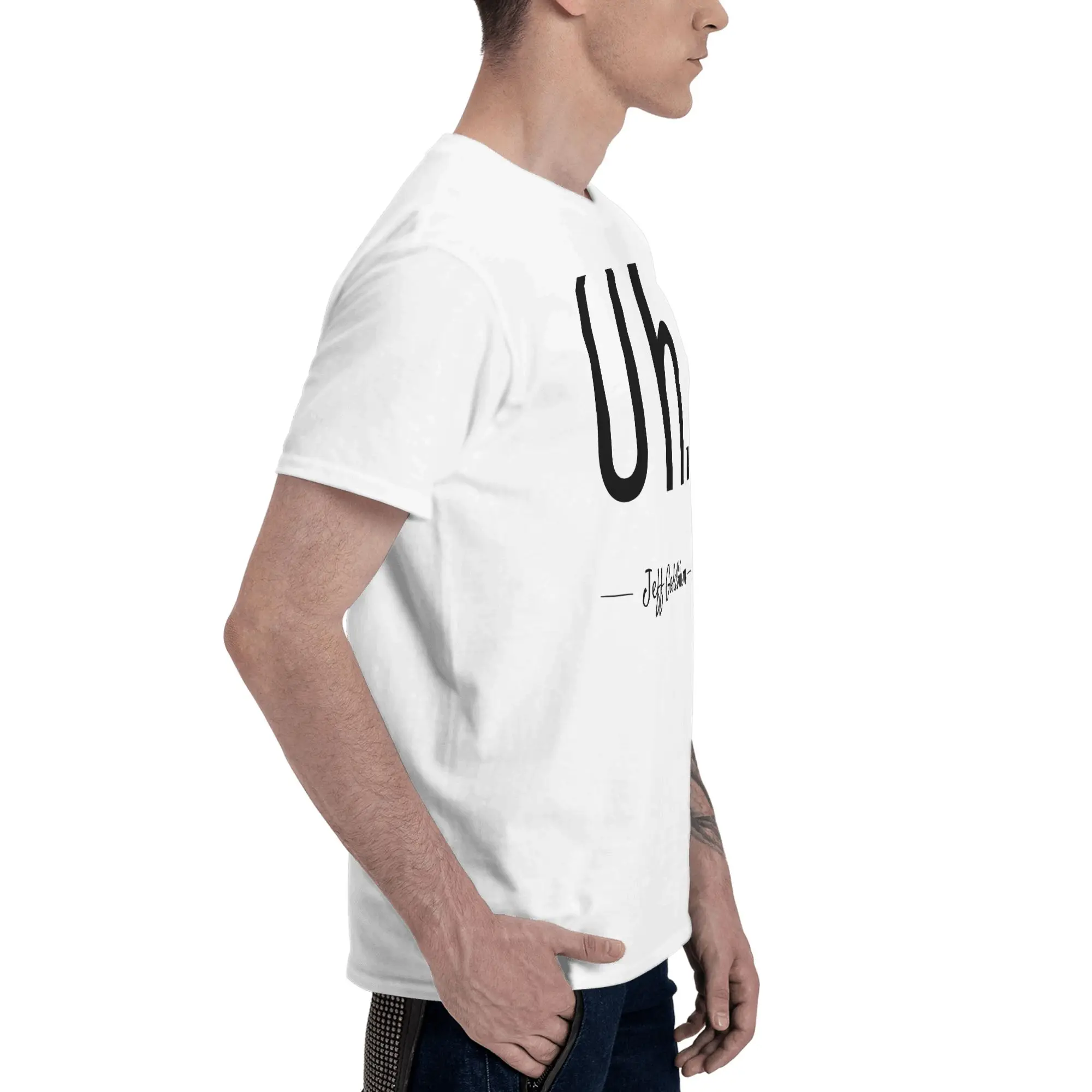 Uh, Jeff Goldblum Outdoor Reversible T-shirt Niche Simplicity T-shirt