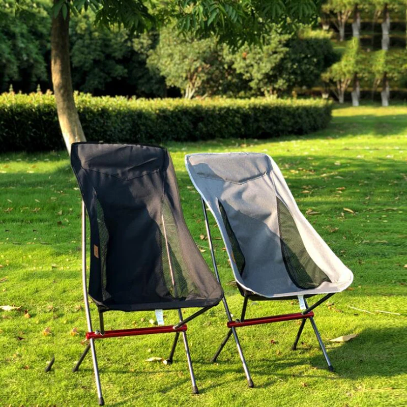 Camping Folding Chairs Garden Moon Chairs Outdoor Portable Ultralight Lightweight Backpack Chair for Fishing, Picnic, Hiking