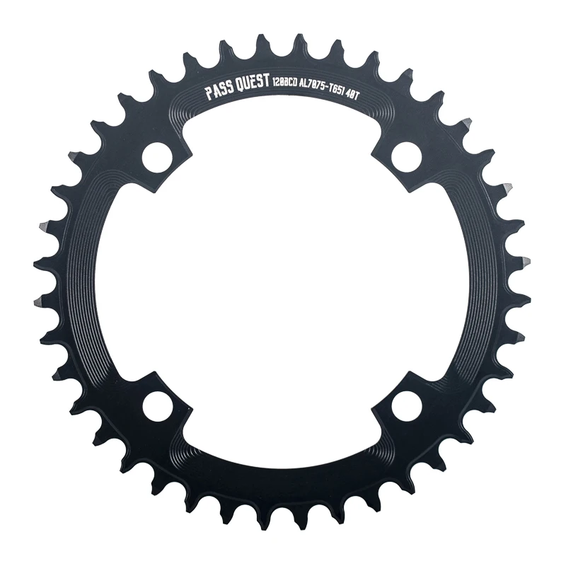 PASS QUEST 120BCD Bicycle Chainring 4-Bolt Narrow Wide Tooth Chainring Road Bike Crankset for SRAM BCD120 UNIVERSAL