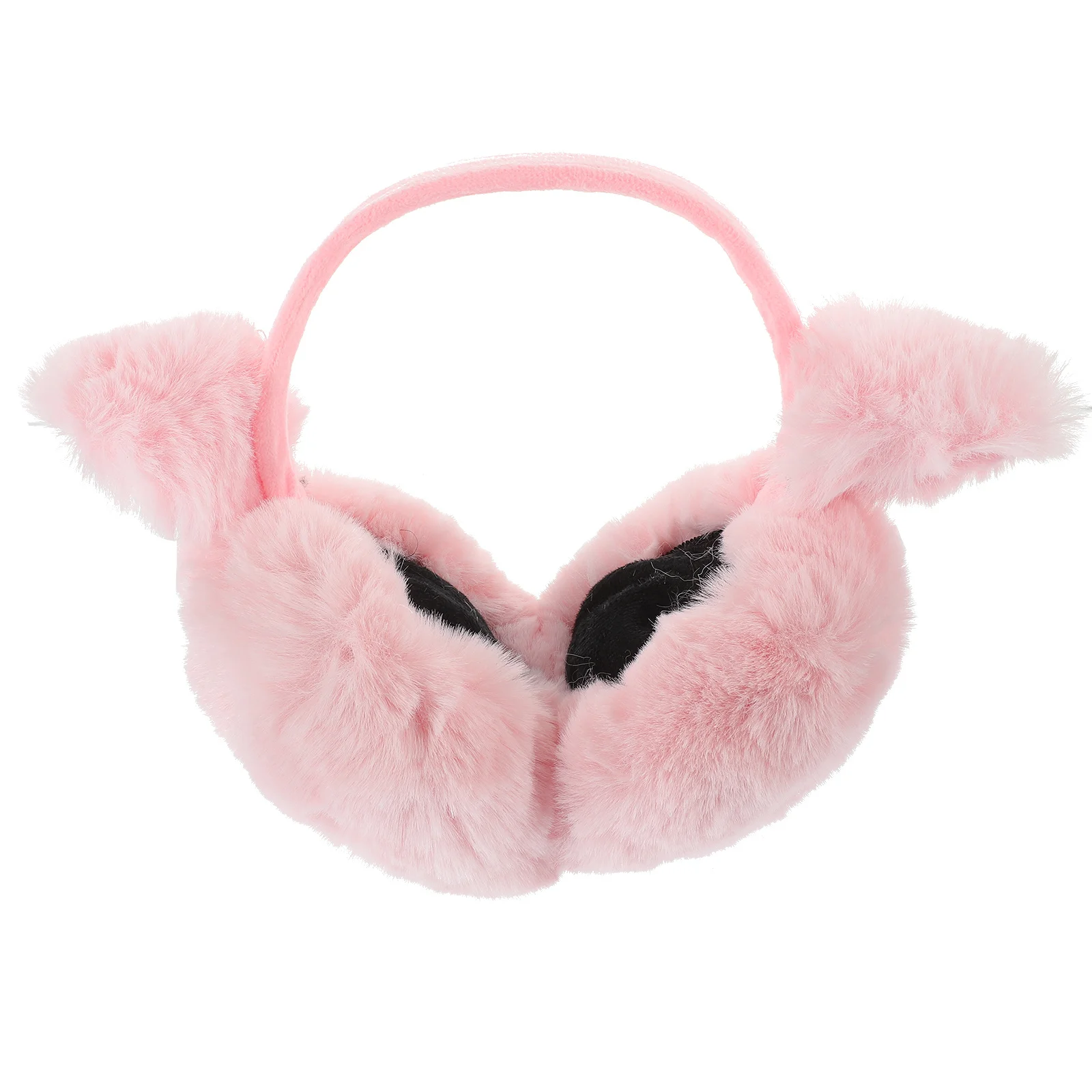 الدافئة آذان القط غطاء للأذنين عقال لفصل الشتاء لطيف طوي غطاء للأذنين خفيفة الوزن المحمولة مريحة الأذن يفشل للنساء الطقس البارد