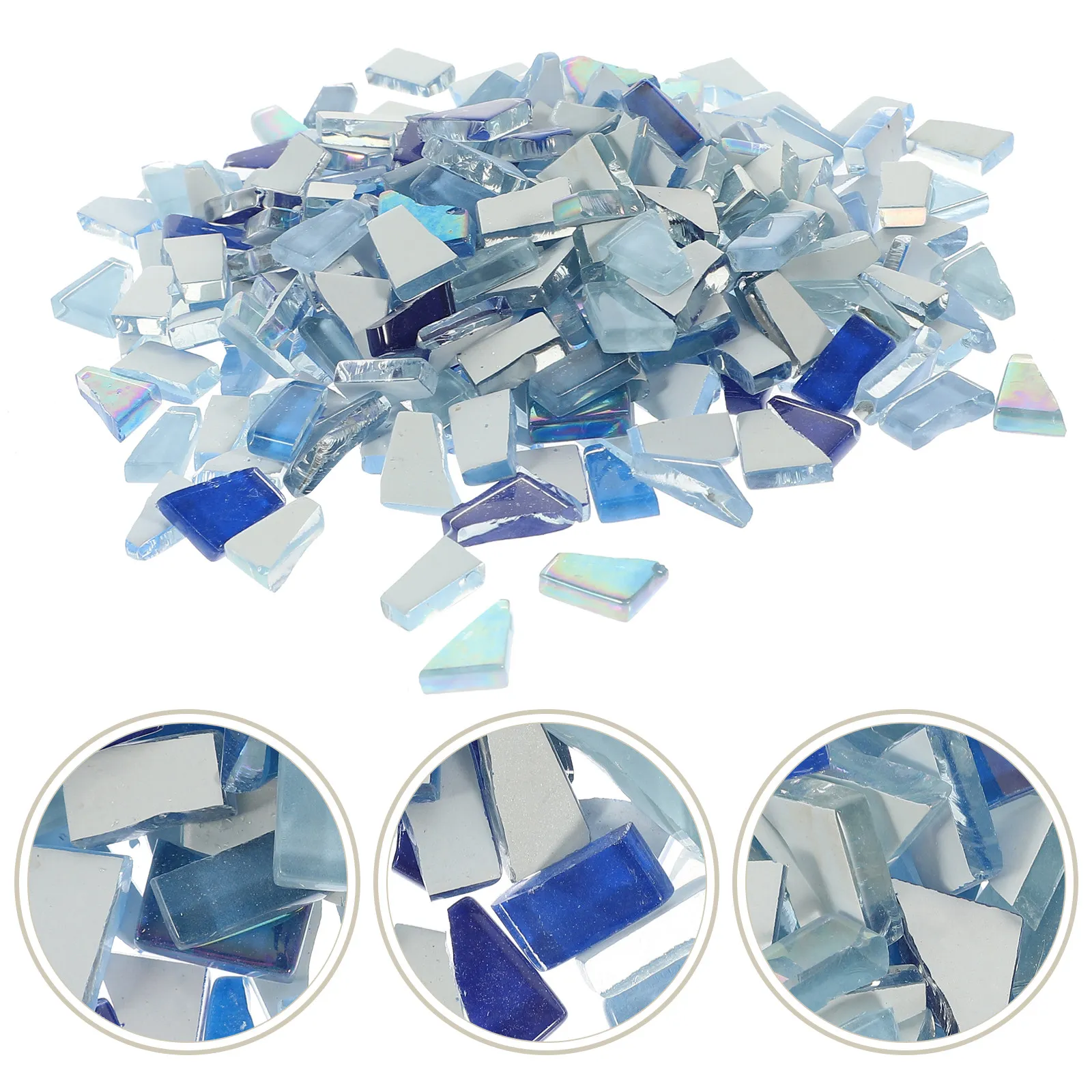 

Creative Mosaic Tiles Irregular Shape Decorative Tiles for DIY Craft Flowerpots Jewelry Making Craft Supplies Decorative