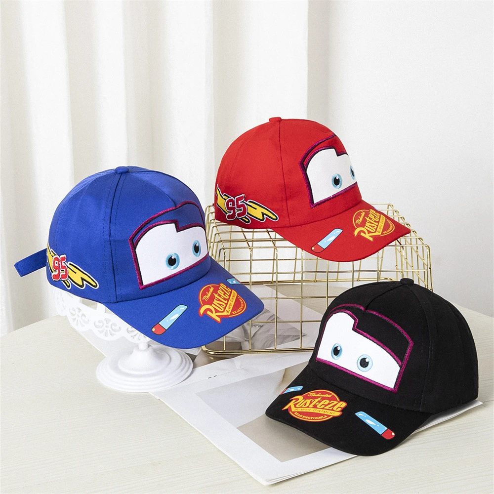 Moda Anime Cars niños gorra de béisbol coreano niño bebé sombrero para niños niñas moda al aire libre niños Hip Hop Snapback gorras de sol