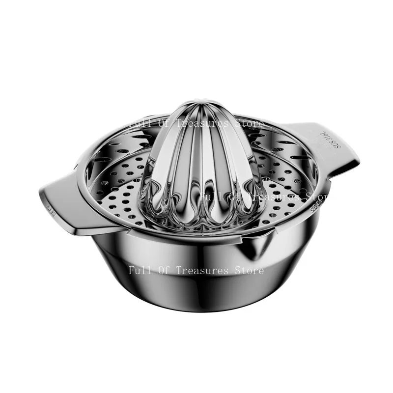 

Suitable for Household Use, Stainless Steel Manual Juicer, Orange Lemon Press Juicing Tool
