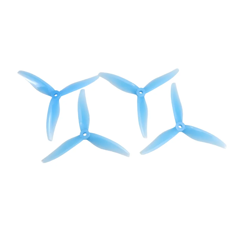 Gemfan 5129 3-Blatt-Propeller 5 Zoll FPV Freestyle 129,7 mm Durchmesser 5 mm Schaftloch für 2306 2207 Motor Mehrfarbig – Detail 9
