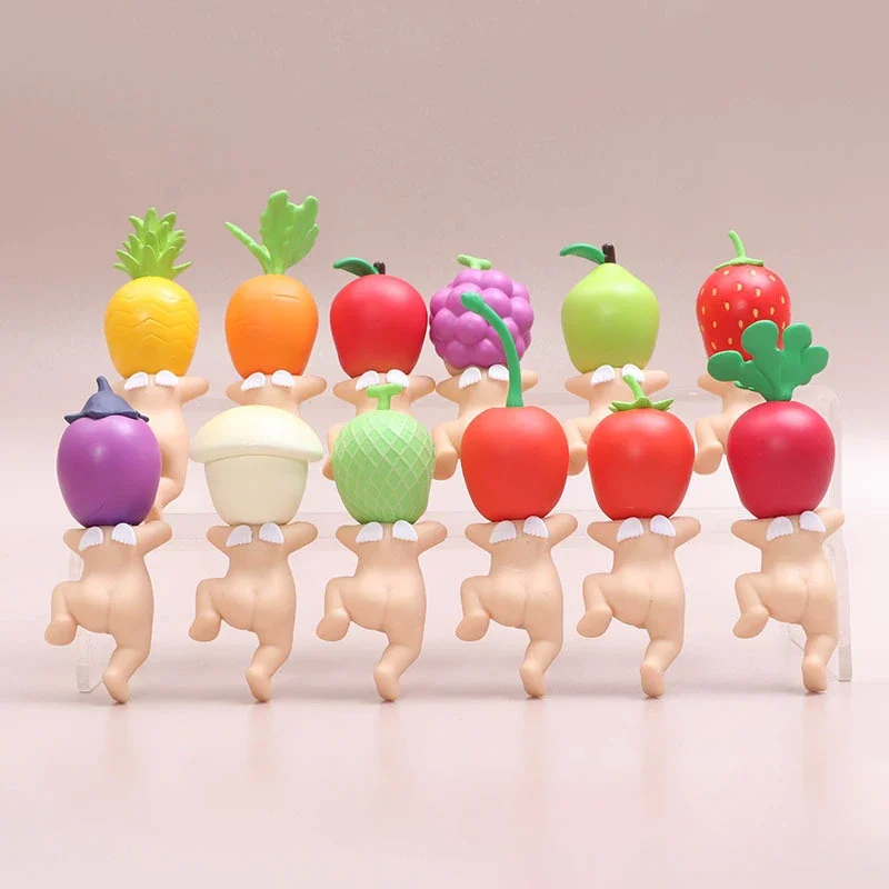 

Hot SonnyAngel Fruits Vegetables Series Blind Box Figure Anime Figures Toys Car Accessory Cute Home Ornaments Kid Birthday Gifts