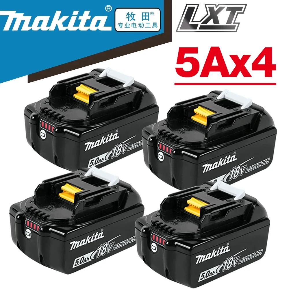 

100% original Makita 18V 5.0Ah Rechargeable Battery ,For Makita BL1830 BL1830B BL1840 BL1840B BL1850 BL1850B Power Tools Battery