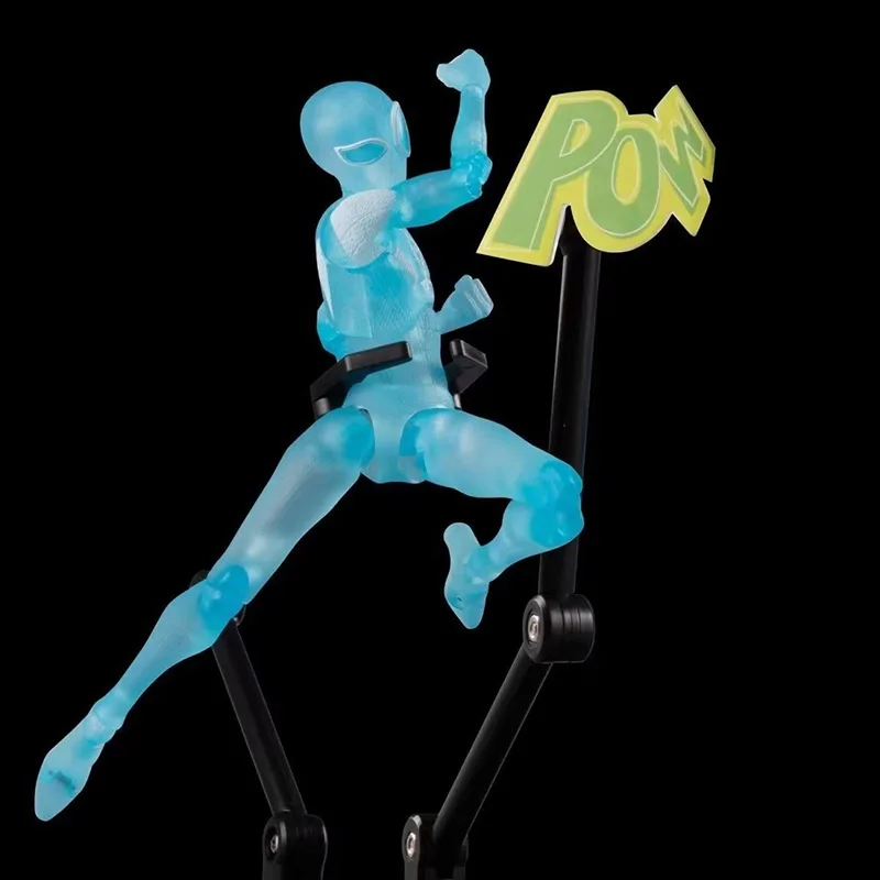 Spiderman Miles Morales figura Anime Invisible Spider Man transparente Miles Spiderman Figuirne figura coleccionable modelo juguete para regalo