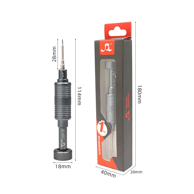 High Hardness Screwdriver Kit para o telefone, relógio e Tablet Repair Tool, Convex Cruz Pentalobe Plum Blossom, 0.8 1.2 1.5 2.5 T1 T2 Y0.6