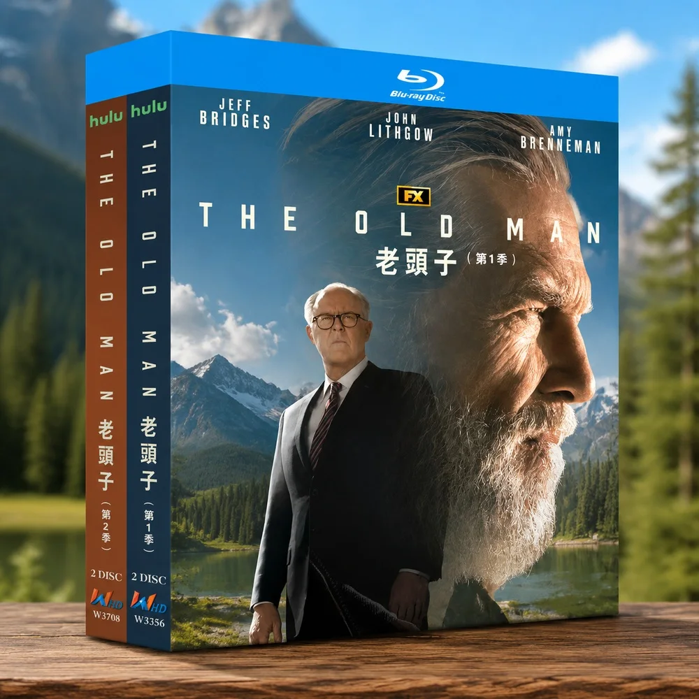 Blu-ray Ultra HD TV Series The Old Man Seasons 1–2 Box Set with English and Traditional Chinese Subtitles