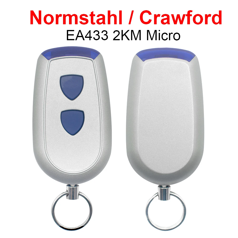 NEW Normstahl Crawford RCU433-2 RCU433-4 EA433 2KS 4KS 2KM Micro N002800 T433-4 Remote Control Garage Door Opener Command 433MHz