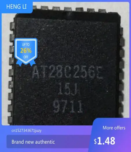 100% NOVA AT28C256E-15JC