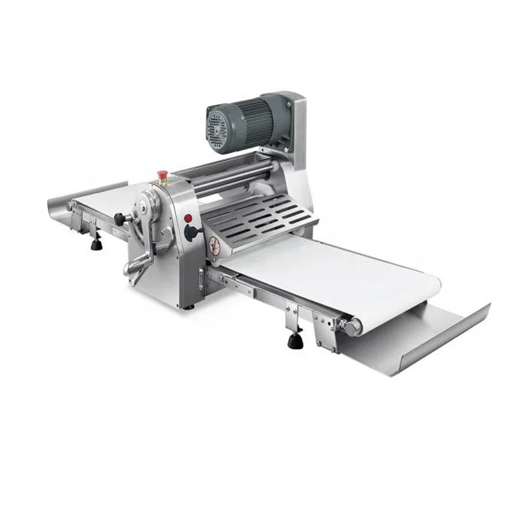 Luxury Stainless Steel Table Top Croissant Dough Sheeter Table Top Dough Sheeter