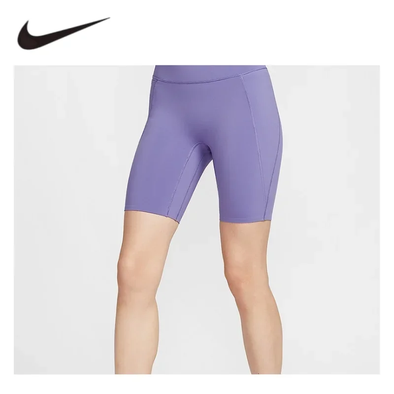 Nike Women Autumn Winter New Breathable Classic Stretch Tight Sport Shorts for Daily Gym Fitness Training HQ6824-527