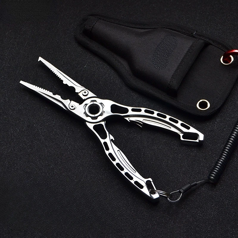 All-Steel Fishing Pliers Hook Removing Special Forceps Multi-Functional Olecranon Wire-Controlled Fish Cutting Tool