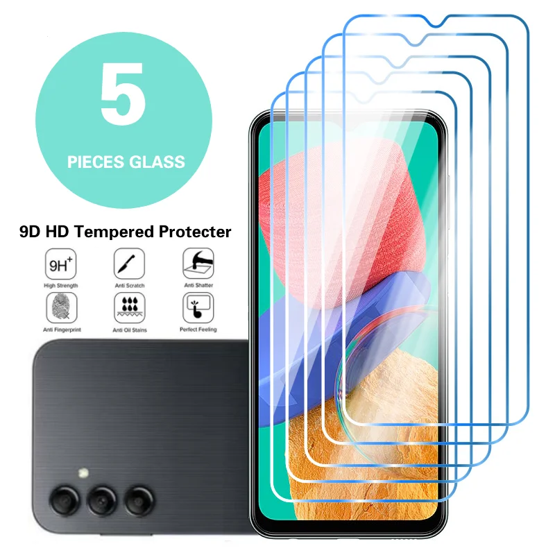 5PCS Screen Protector for Samsung A53 A12 A32 A22 A52S 5G Tempered Glass for Samsung A13 A51 A41 A70 A40 A50 A71 A72 A52 Glass