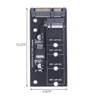 M.2 NGFF SSD To SATA 3 3.0  Adapter Card Converter B B&M Key Protocol Solid State Disk Drive 2230 2280 2242 6