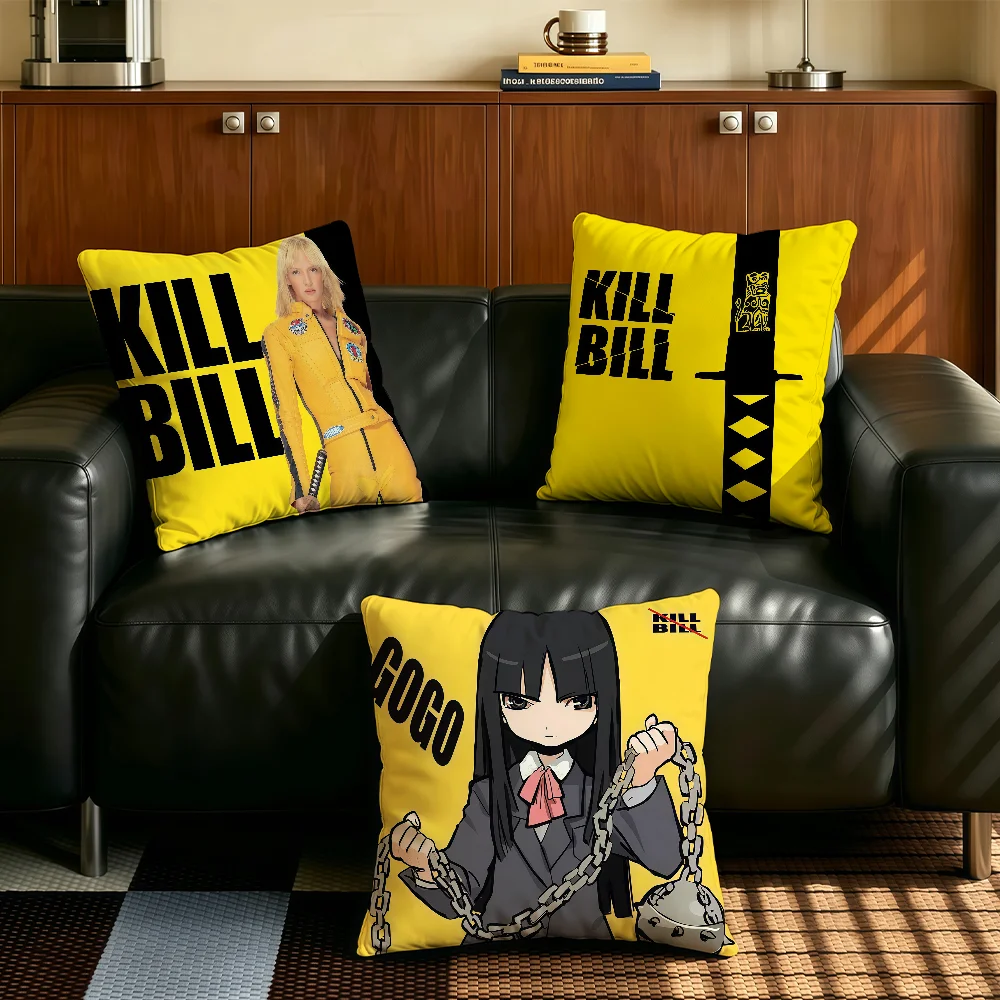 Action movi K-Kill Bill cushion cover Comfortable Decorative For Bedroom Living room Dormitory Picnic and Holiday Decoration