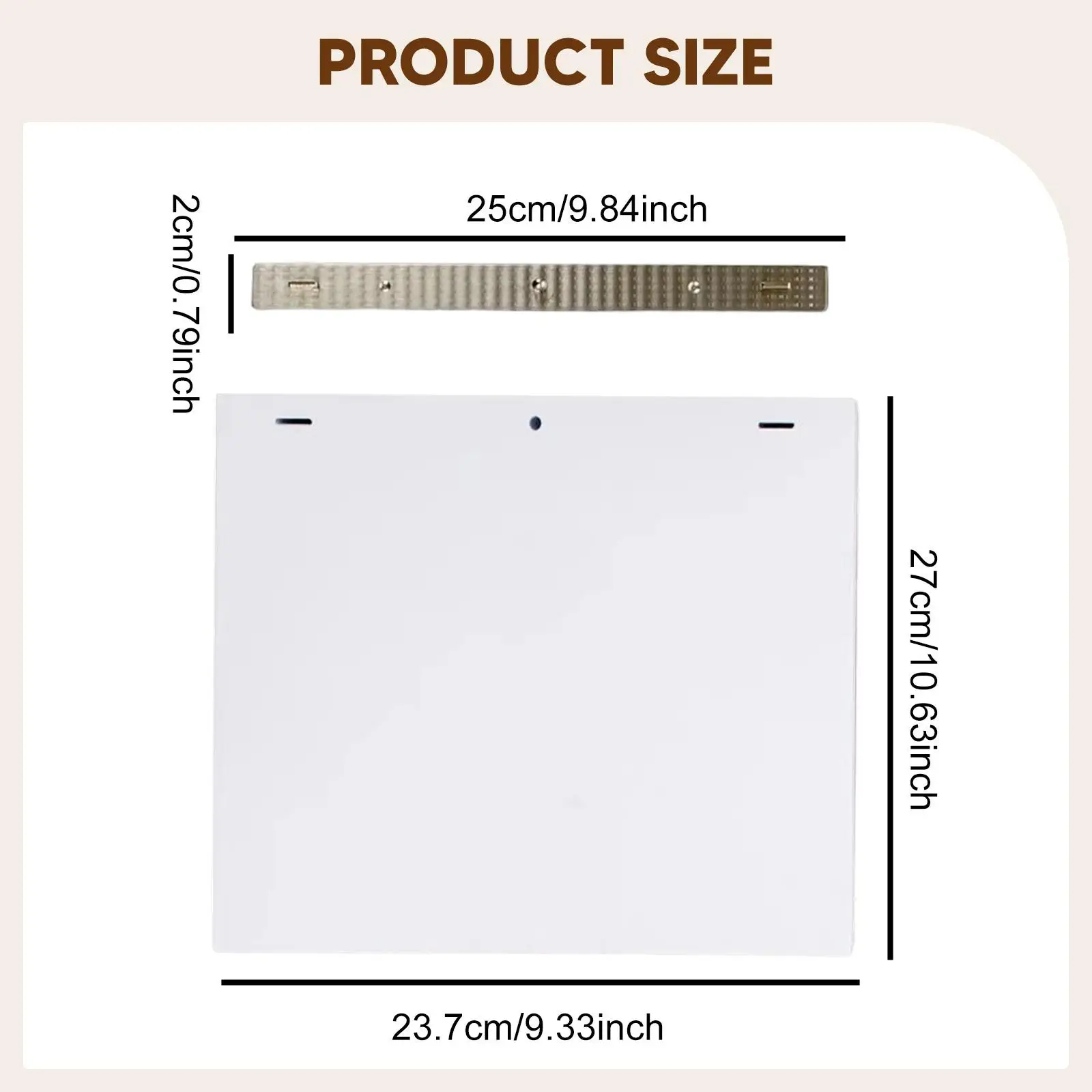 Professional Animation Peg Bar Ruler Set for Comic Artists Fixing Paper and Art Sketch Workflow